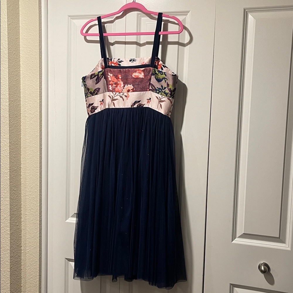 NWT Anthropologie Moulinette Soeurs Rare Tulle Skirted Floral Dress 10 - Picture 4 of 16